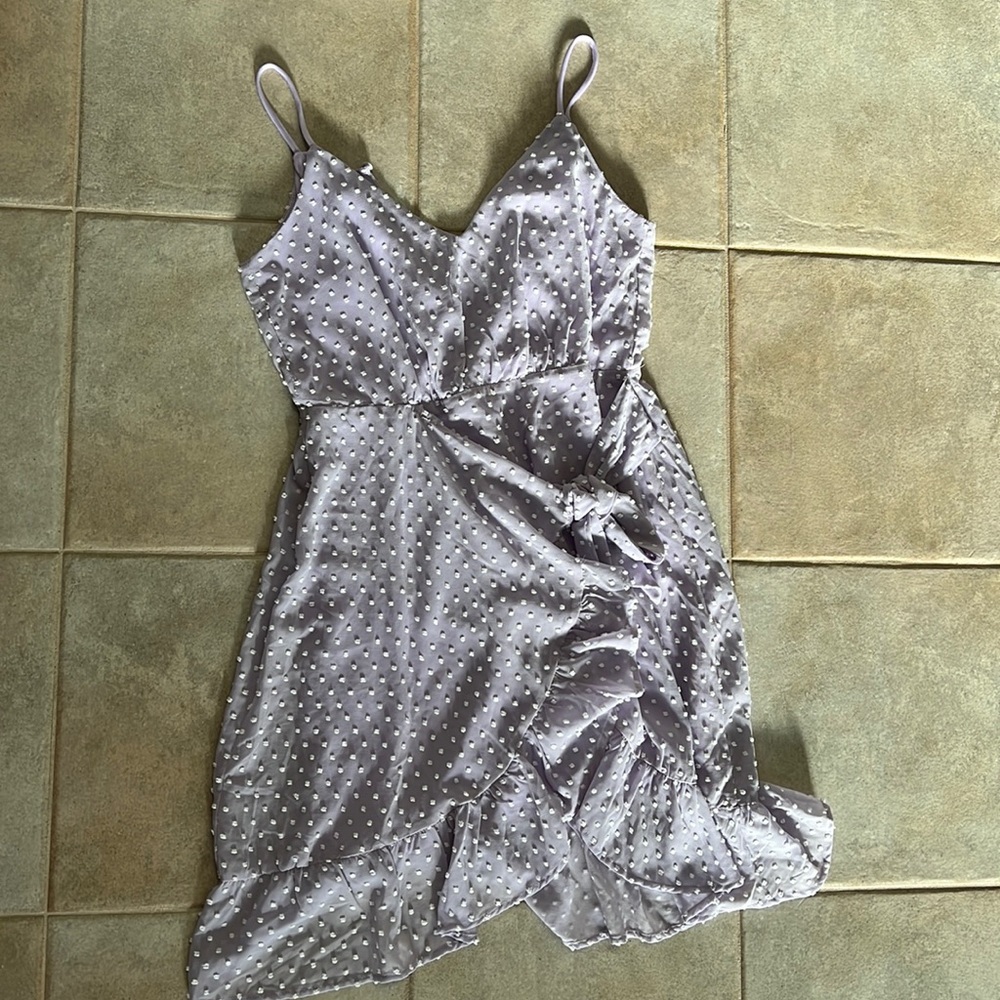 Cute purple sun dress. NWT.